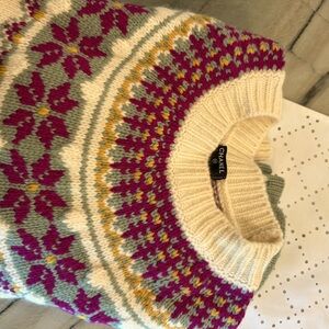 CHANEL ladies Coco Niege ski sweater size 50